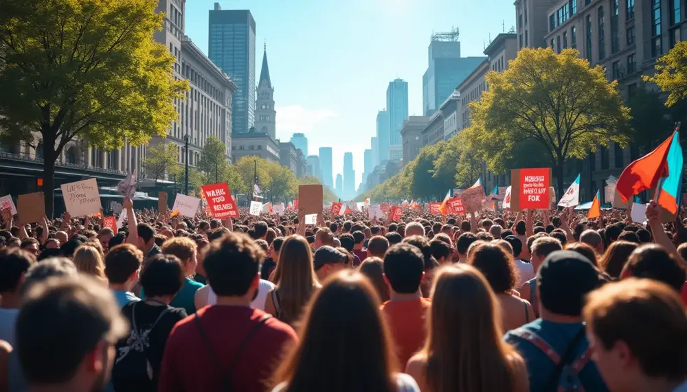 Rechtsextreme Demo in London: Über 100.000 Teilnehmer und gewaltsame Auseinandersetzungen