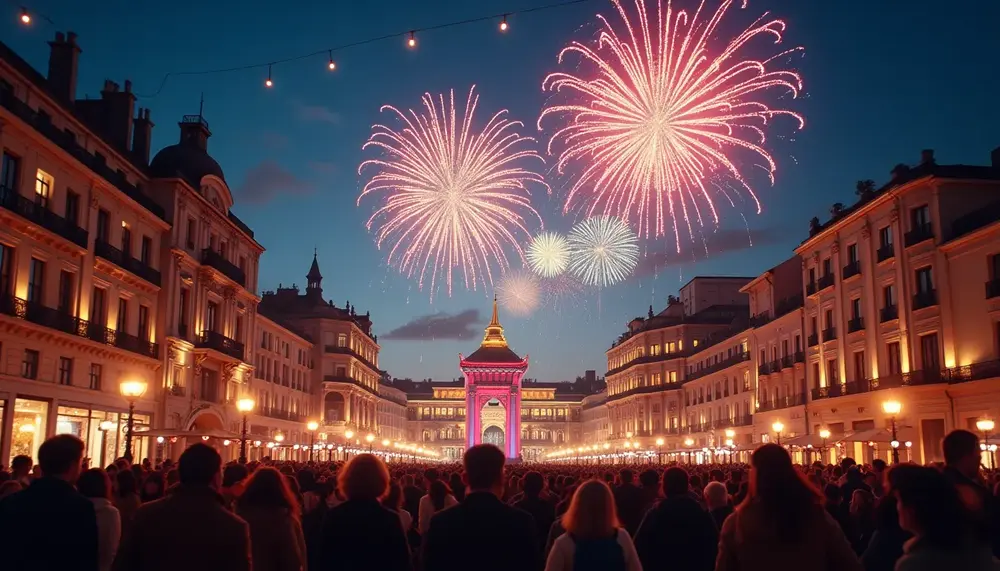 Russland feiert Silvester mit politischer Symbolik und globalen Botschaften