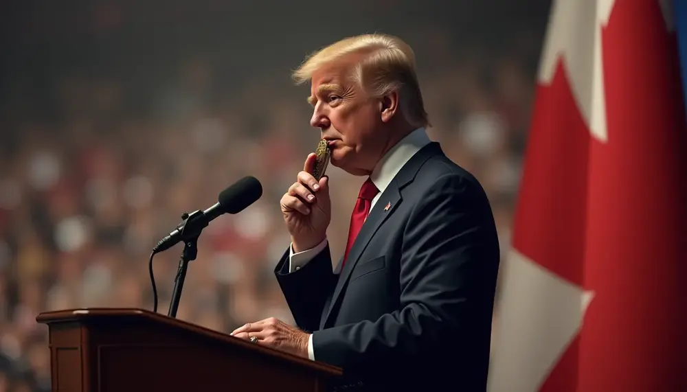 Trump denkt über Selbstverleihung der Ehrenmedaille nach, Sprecherin spricht von Scherz